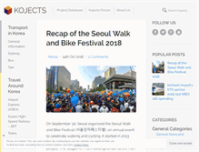 Tablet Screenshot of kojects.com